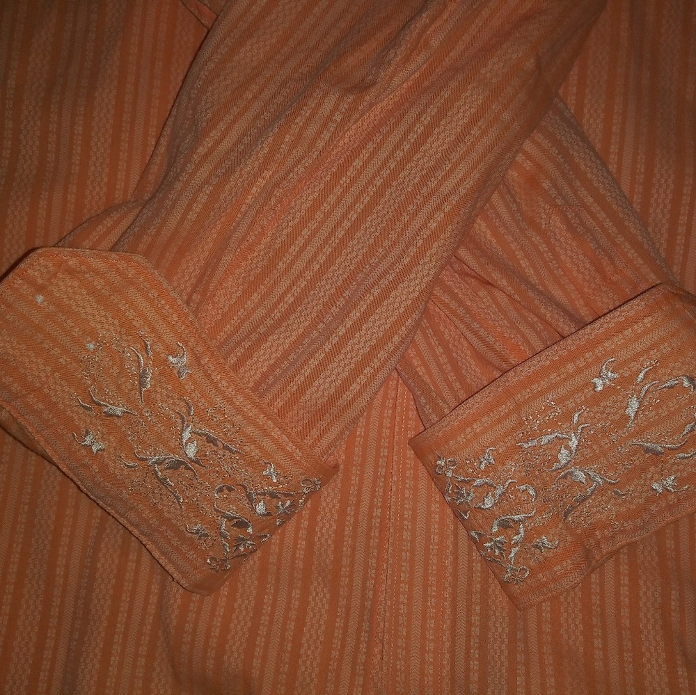 Parc 81 | Embroidered Dress Shirt 2XL